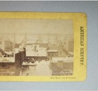 Old Antique Vtg Ca 1870s Tall Masted Ships New York Stereoview Photo Card