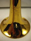 1957 Frank Holton Model 52 Professional C Trumpet Rose Lacquered Brass Bell Wow
