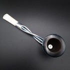 Here s A Silver Falcon  shillelagh  With Powder Blue Bowl Tobacco Smoking Pipe