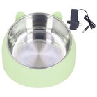 Heated Pet Bowl 1 5l Slanted Water Dispenser For Dogs   Cats - Prevents Freezing