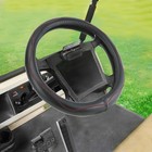 Universal Golf Cart Steering Wheel Cover 13 5-14  - Leather  Non-slip  Wear-resi