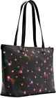 Coach Gallery Tote W Disco Star Print Shoulder Handbag Authentic Nwt