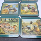 Vintage Pimpernel Waterfowl Ducks Cork Backed Costers Set Of 6 W  Original Box