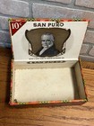 Vintage San Puro Ciagrs Advertising Box Empty  House   Kunz Milwaukee Wisconsin
