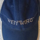 The West Wing Nbc Experience Store Navy Blue Adjustable Baseball Cap Hat 