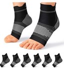 Plantar Fasciitis Sock  6 Pairs- L  Men   Women  Ships Free From Usa