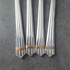 Christofle Aria Goldring Cake Fork 4pcs Silverplate Excellent