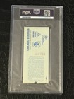 1985 Bulls Vs Blazers Jordan Rookie Ticket Rare Grade Psa 8  Pop 1  None Higher 