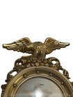 Set Of 2 Vintage Syroco Inc  Convex Mirror 4410 Usa Eagle Gold Wall Decor 16 