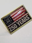 Usa Flag 250 Years Patriotic 1776- 2026 Lapel Pin Small Size 