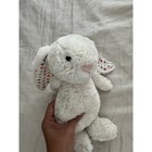 Jellycat Bashful Bunny White Polka Dot Ears Plush Stuffed Animal Medium 12 