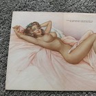 Vintage Vargas Pinup Girl Picture Playboy Centerfold Page Pin Up Nude  5