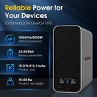 Goldenmate 1000va 600w Lifepo4 Ups Pure Sine Wave Battery Backup    communication   