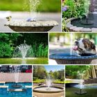 Solar Power Bird Bath Fountain Pump Upgrade 1 4w Solar Fountain With 4 Nozzle