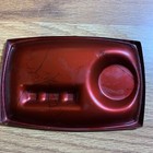 Vintage Budweiser Beer Ashtray Red  Bar Advertising Anheuser Busch 