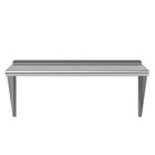 24 In  X 36 In  Stainless Steel Wall Shelf 24x36 Shelving