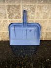 Vintage Rubbermaid 1980 s Hard Rubber Dust Pan Blue Flat Edge 2003-52