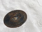 Large Champleve  Enamel Button   Colorful Butterfly    1   5 16 