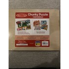 Melissa And Doug Fresh Start Farm Animals Chunky Thick Wood Puzzle 12  X 9 