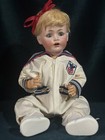 Antique German J d  Kestner Mold 257 Bisque Head Character Baby 17    Doll