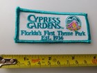 Cypress Gardens Theme Park Florida First Est 1936 Vintage Patch Badge Souvenir