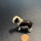 Hagen Renaker Porcelain Figurine Of A Boston Terrier Dog  No Chips  