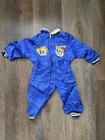Sukajan Satin 1940s-1950s Vintage Japan Souvenir Kids Jumpsuit Coveralls