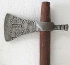 Antique Axe Fine Engraving Both Sides
