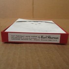 Vtg Earl Sherwan Persian Cat 10 Blank Notecard Set 5 1 2  Tall W envelopes 1965