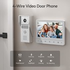 Video Doorbell Intercom Entry System With Night Vision Support Unlock intercom