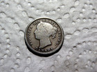 1900 Canada Canadian Silver 10 Cent Victoria Coin R2