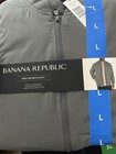 Banana Republic Men   s Bomber Jacket Size Large L Gray