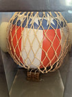 Authentic Models Floating The Skies Us Hot Air Balloon Red White Blue Decor