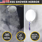 Fogless Shower Mirror With Suction Mount   Swivel     Anti-fog Acrylic Bathroom Mi