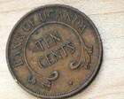 1968 Uganda 10 Cents
