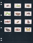  76 00 Scott Value - 2014 Cook Islands Insects Definitives Pacific Cv Mnh Nh Umm