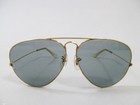 Vintage B l Ray-ban Aviator Sunglasses Made In Usa 70 s  W  Wear   Damaged Lens