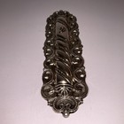 Vintage Eastern Sterling Silver Mezuzah Case Judaica Ornate Filigree 27g
