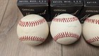4 1970s Harwood Official League No  90 Baseballs In Box Hand Sewn Haiti Unused