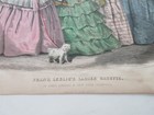 Frank Leslie s Ladies Gazette Page Fashion Print Color Paris London Ny Fashions3