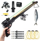 Fishing Slingshot  Professional Pole Shooting Catapult For Adults   with Metal    
