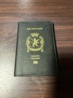 Balenciaga Passport Case Black Leather Unused Vintage Rare