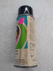 Vintage Kmart Gloss Black  3726 Paper Label Enamel Spray Paint Can  