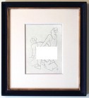 Jean Cocteau Drawing Male French Sketch Nude Sailors Art Deco