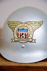 Vintage Ww2 Us Army Military Helmet M1 Liner Chevrolet Soap Box Derby Car Racing
