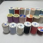 26 Spool Vtg Thread Lot Penn Talon Coats   Clark Corticelli Prestige Dual Duty