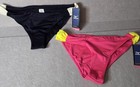 Mizuno Women s Volleyball Briefs Set Of 2 Sz Xl Navy  Pink  Performance  Nwt