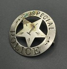 Special Police Badge   1 Antique Early 1900s  Broken Pin From Midwest Mo Ar Ok