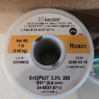 Lot Of 2 Kester  031  Solder 24-6337-9710  285-rma-rosin Sn63pb37 63-37