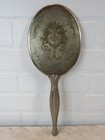 Antique Vintage Hand Mirror Beveled Art Nouveau Vintage Cherubs Cupids